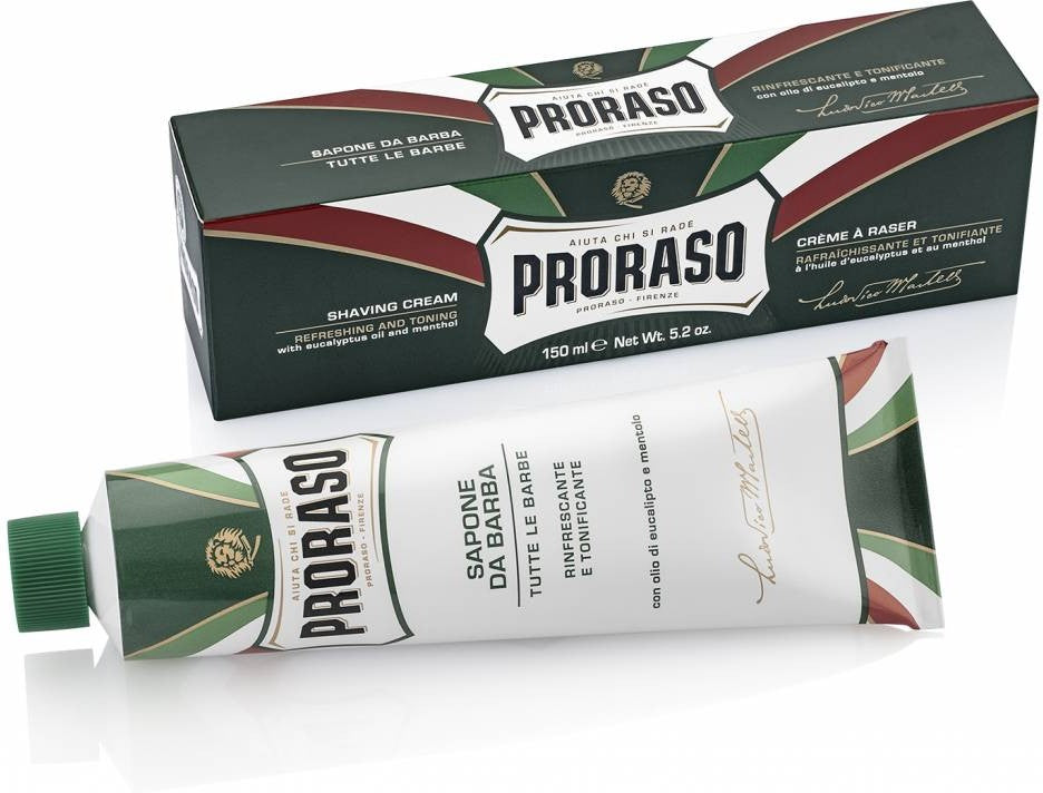 Proraso Rasiercreme Grün 150 ml / SKU 8004395001118