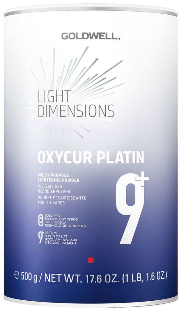 Goldwell Oxycur Platin Light Dimensions 9+ Blondierung staubfrei 500 g