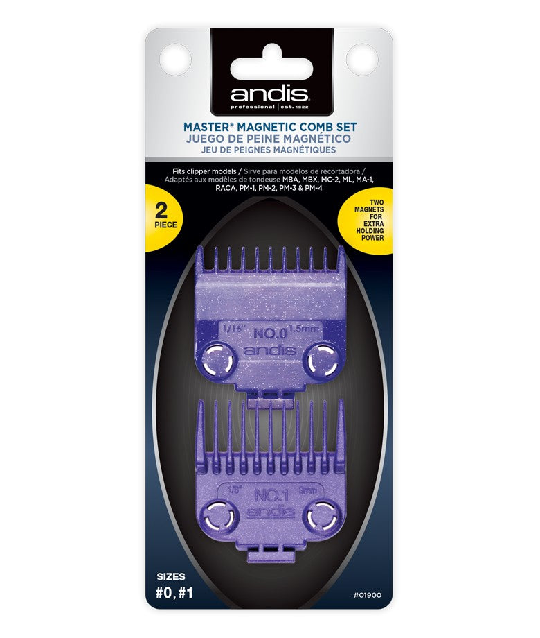 Andis Master Magnetic Comb Set Dual Pack