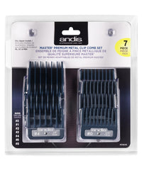 Andis Master Premium Metal Clip Comb Set