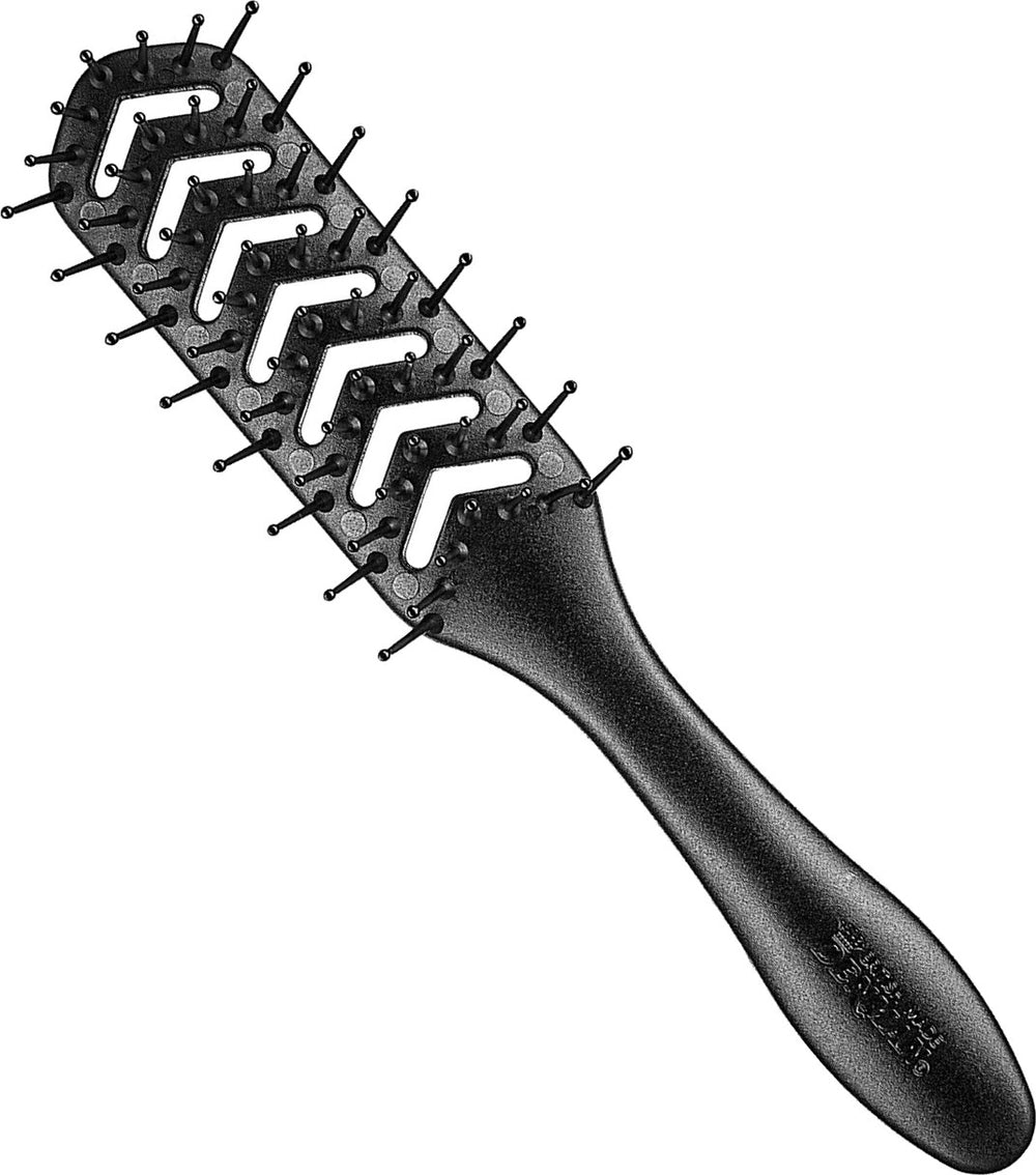 Denman Hyflex Vent Brush D200 Anthrazit 7 reihig