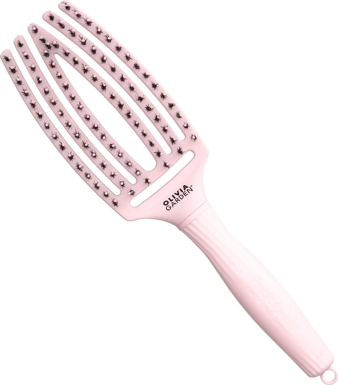 Olivia Garden Fingerbrush Combo Medium Pastel Pink