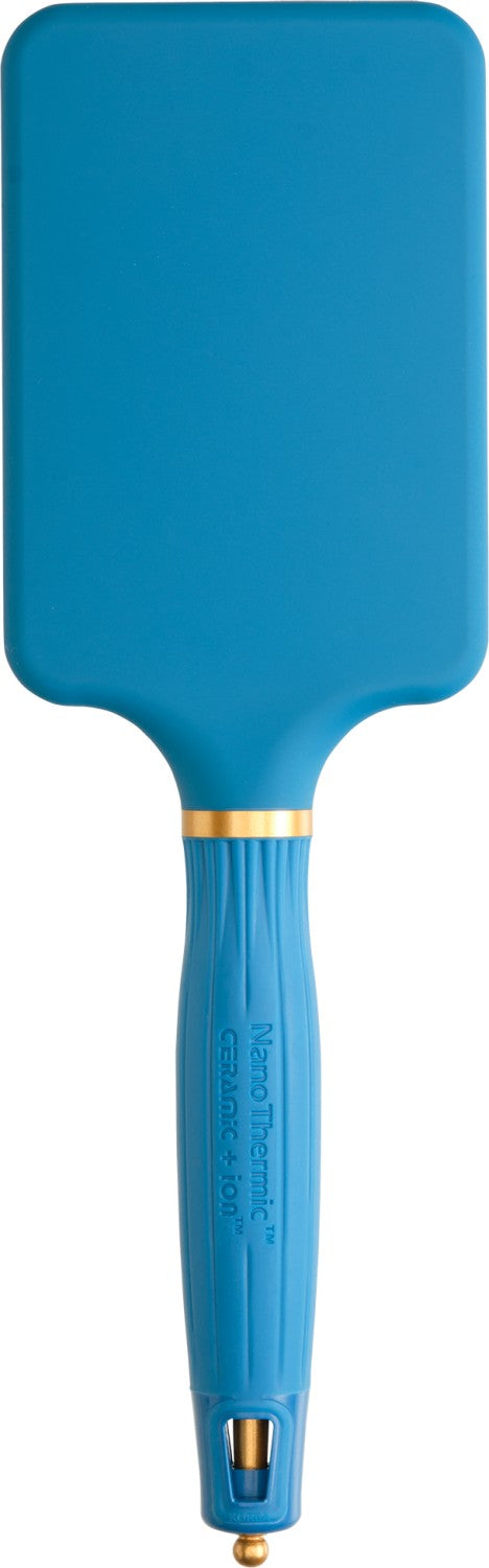 Olivia Garden NanoThermic Paddle Peacock