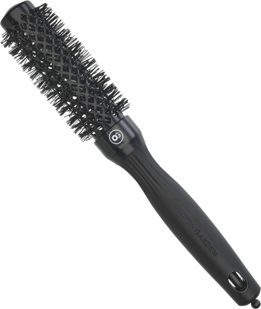 Olivia Garden Expert Blowout Shine Black 25 mm