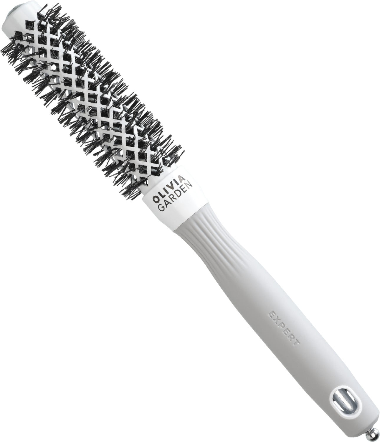 Olivia Garden Expert Blowout Shine White & Grey 20 mm