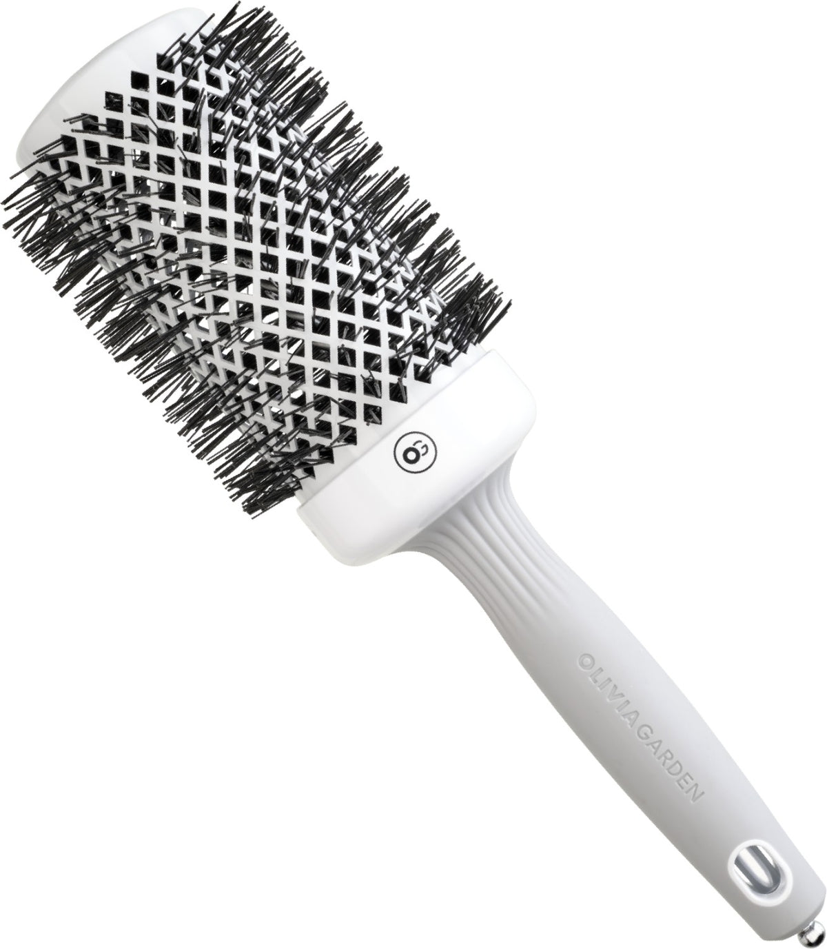 Olivia Garden Expert Blowout Shine White & Grey 55 mm