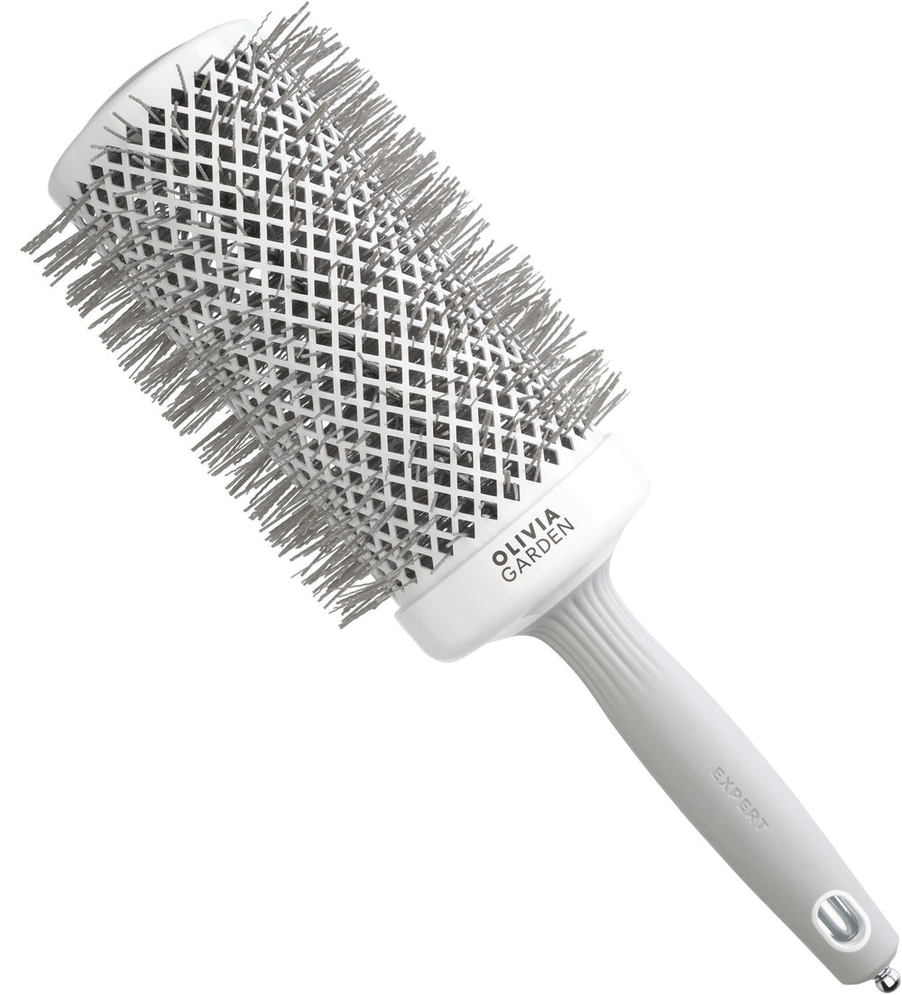 Olivia Garden Expert Blowout Speed White & Grey 65 mm