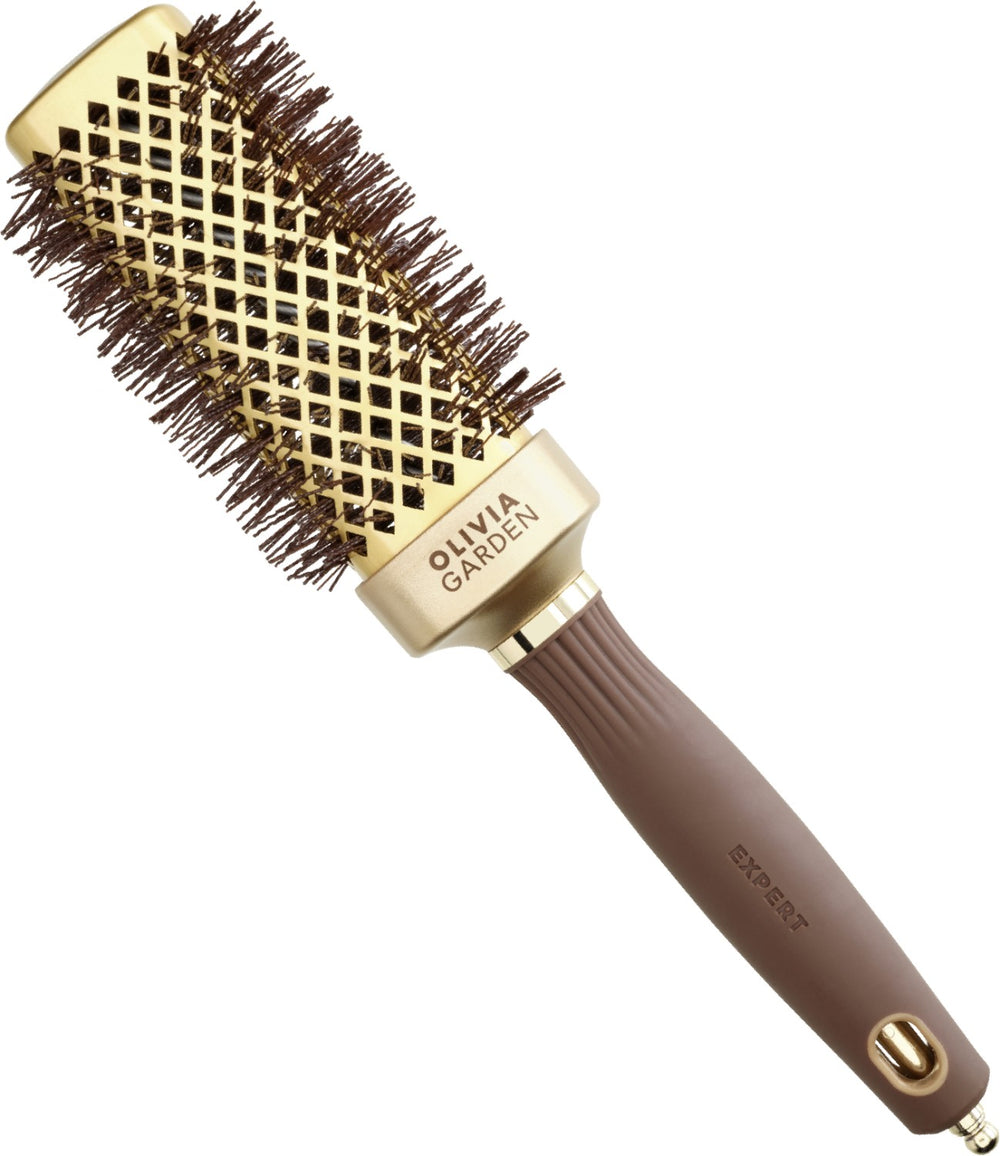 Olivia Garden Expert Blowout Straight Gold & Braun 40 mm
