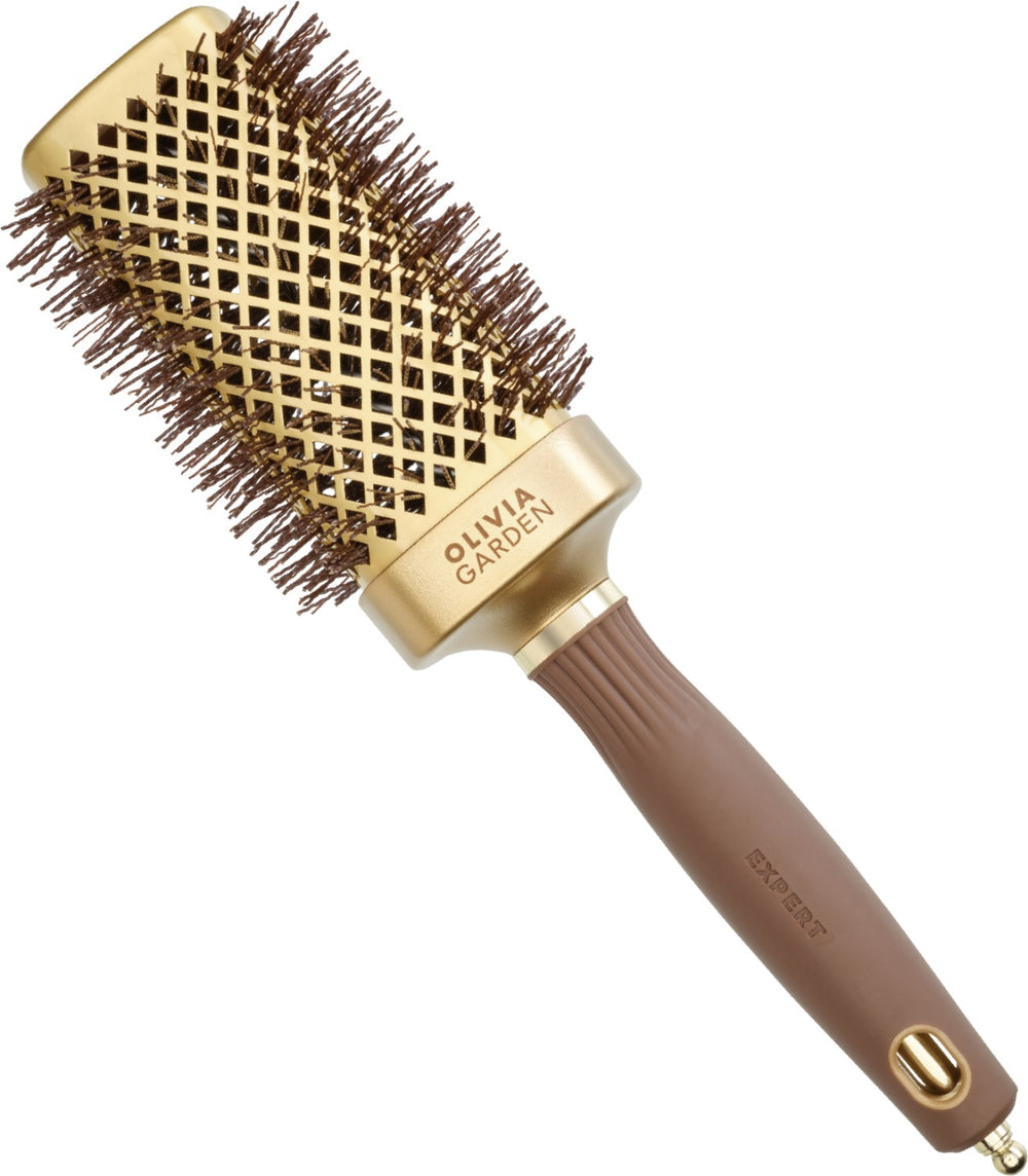 Olivia Garden Expert Blowout Straight Gold & Braun 50 mm