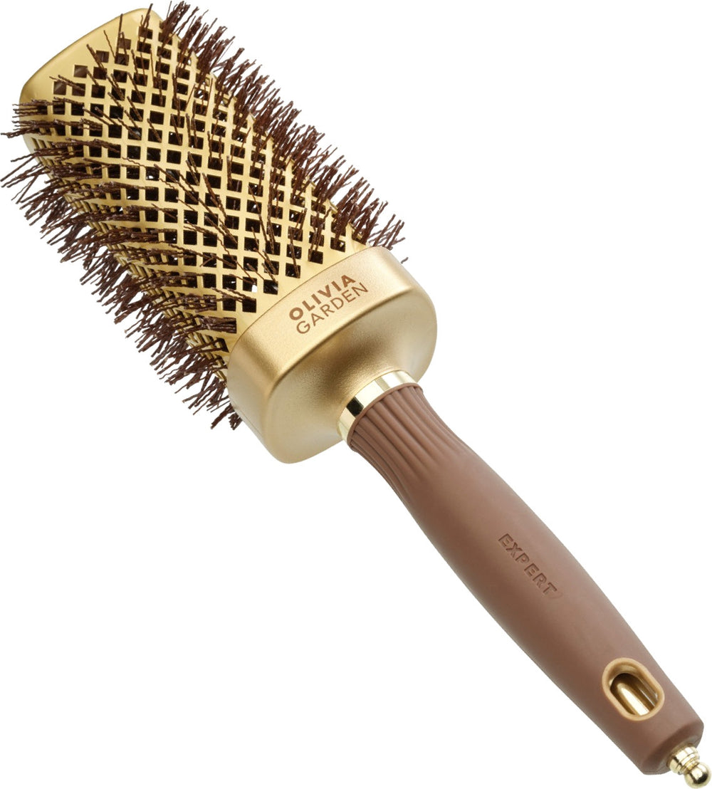 Olivia Garden Expert Blowout Straight Gold & Braun 50 mm