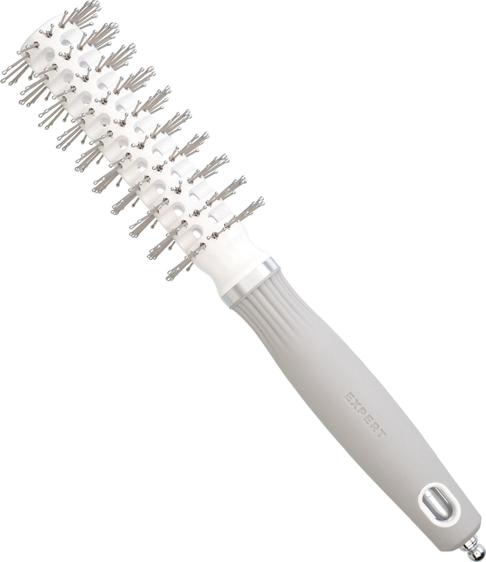 Olivia Garden Expert Blowout Vent Weiß & Grau 20 mm