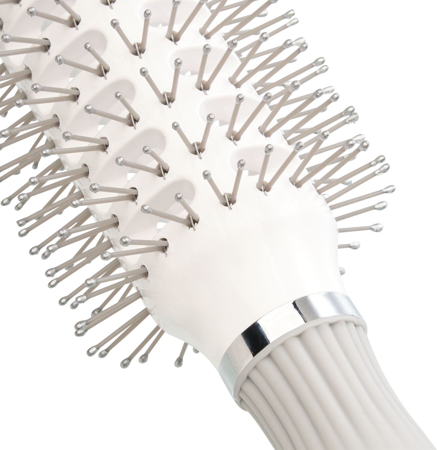 Olivia Garden Expert Blowout Vent Weiß & Grau 30 mm