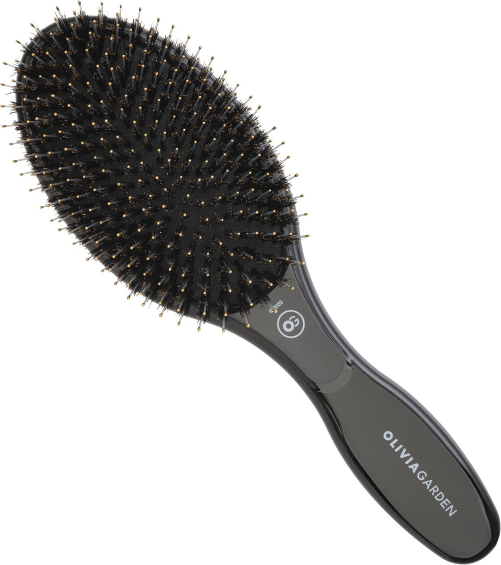 Olivia Garden Expert Care Oval Schwarz