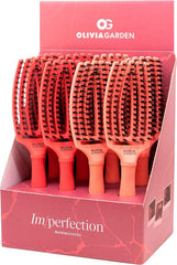 Olivia Garden Fingerbrush Combo Medium 8er Display Imperfection