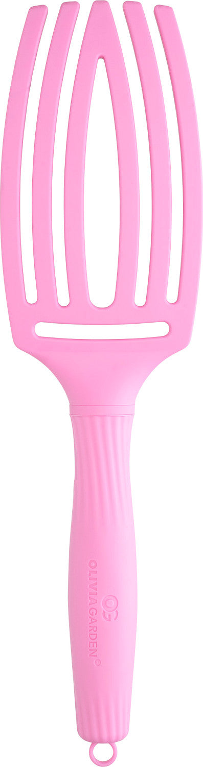 Olivia Garden Fingerbrush Combo Medium Think Pink Tokyo Pink