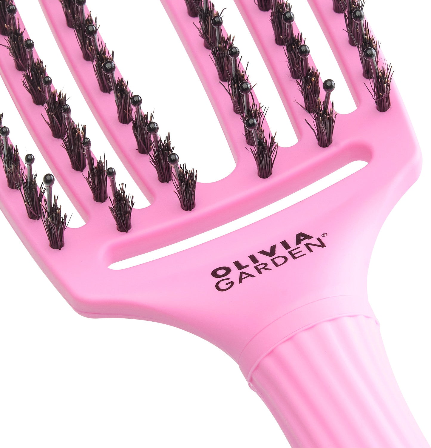 Olivia Garden Fingerbrush Combo Medium Think Pink Tokyo Pink
