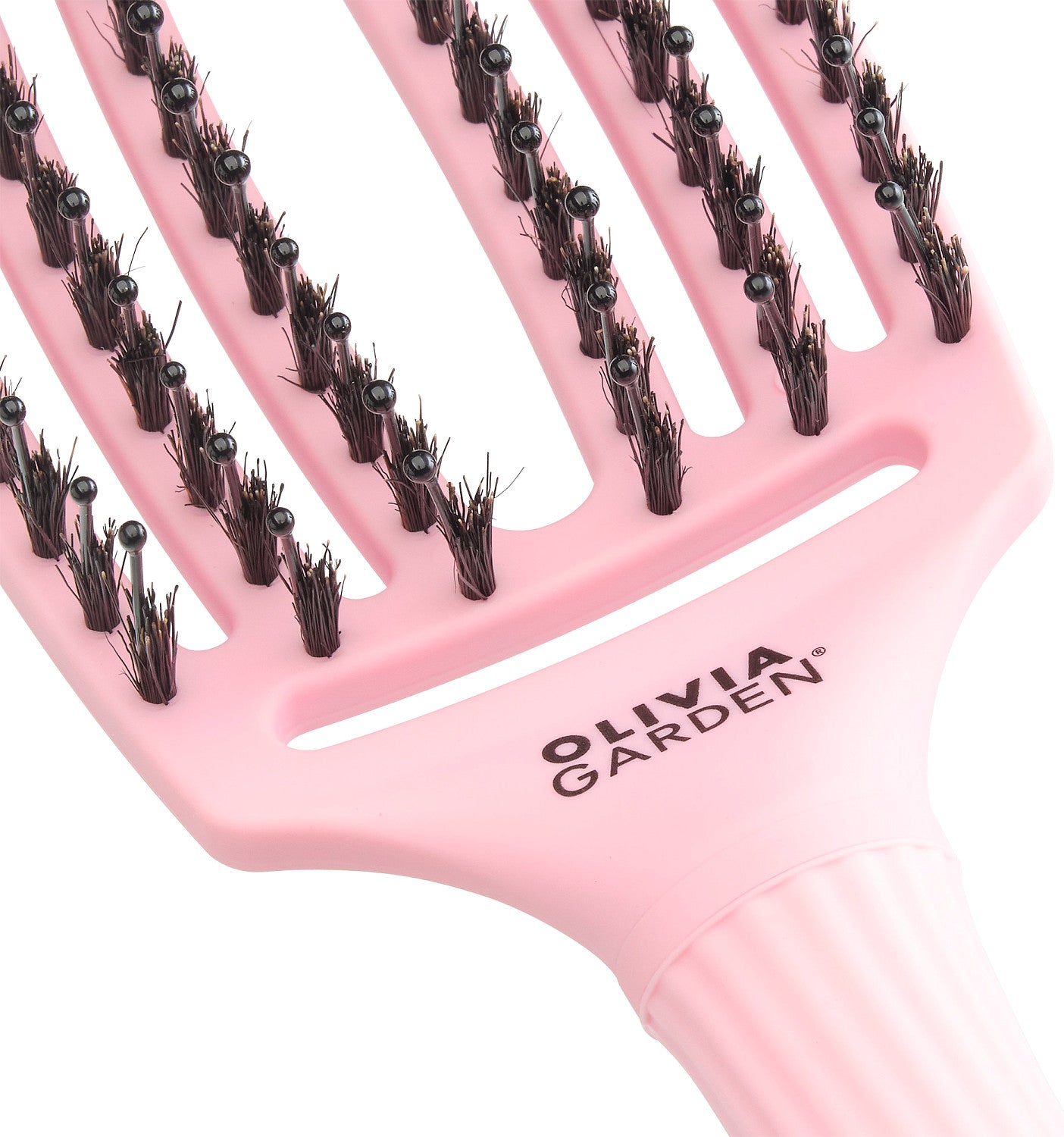 Olivia Garden Fingerbrush Combo Medium Think Pink Jaipur Rose