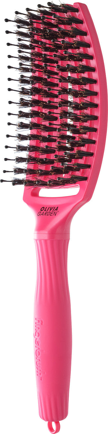 Olivia Garden Fingerbrush Combo Medium Rubis
