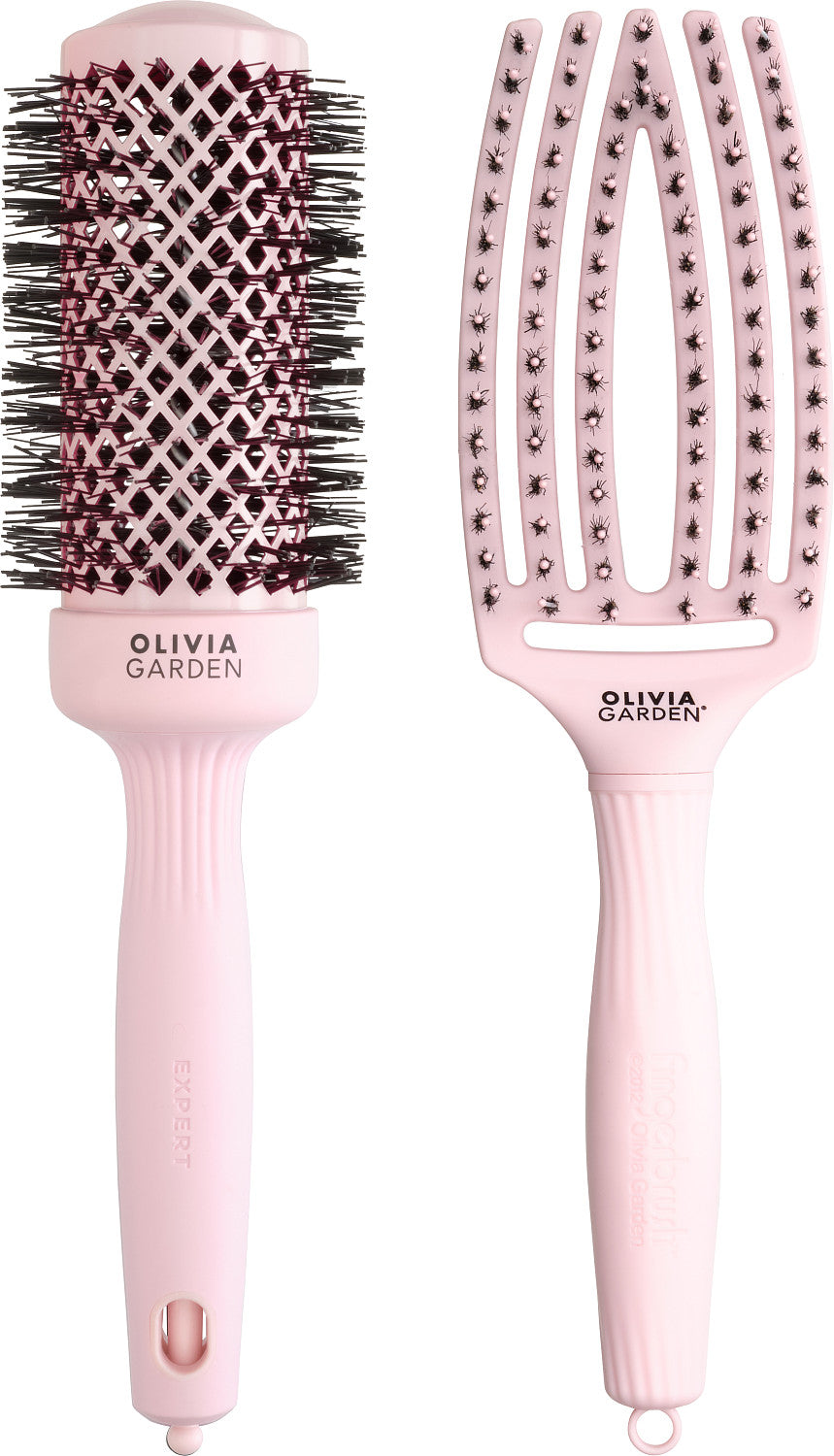 Olivia Garden Pastel Pink 2er Bürstenset