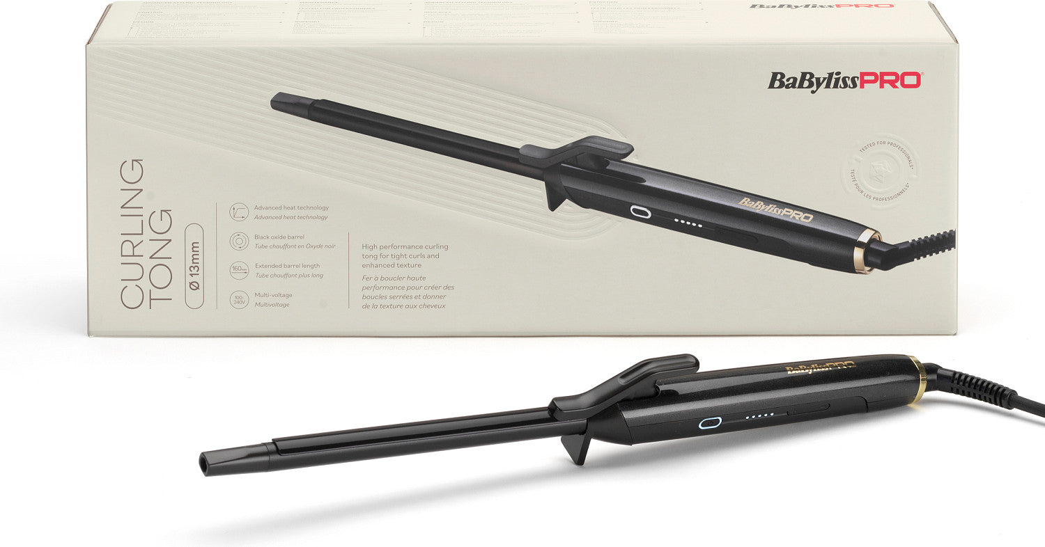 BaByliss PRO High Performance Curling Tong 13 mm