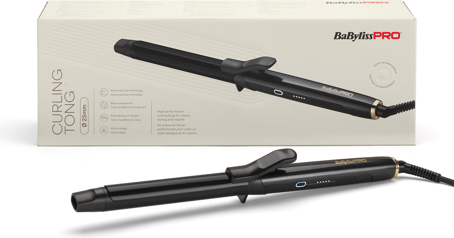 BaByliss PRO High Performance Curling Tong 25 mm