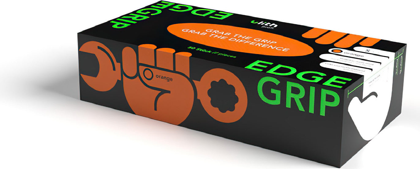Ulith Nitril Einweghandschuhe S orange