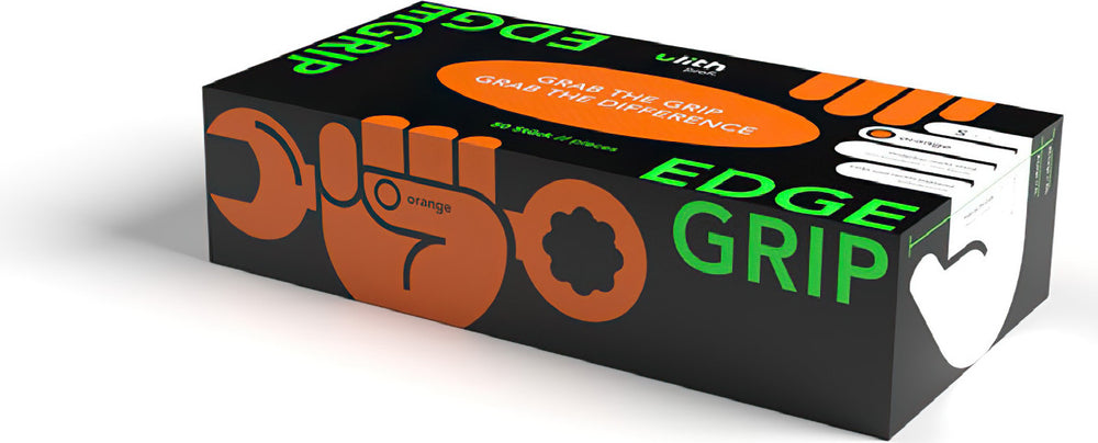 Ulith Nitril Einweghandschuhe S orange