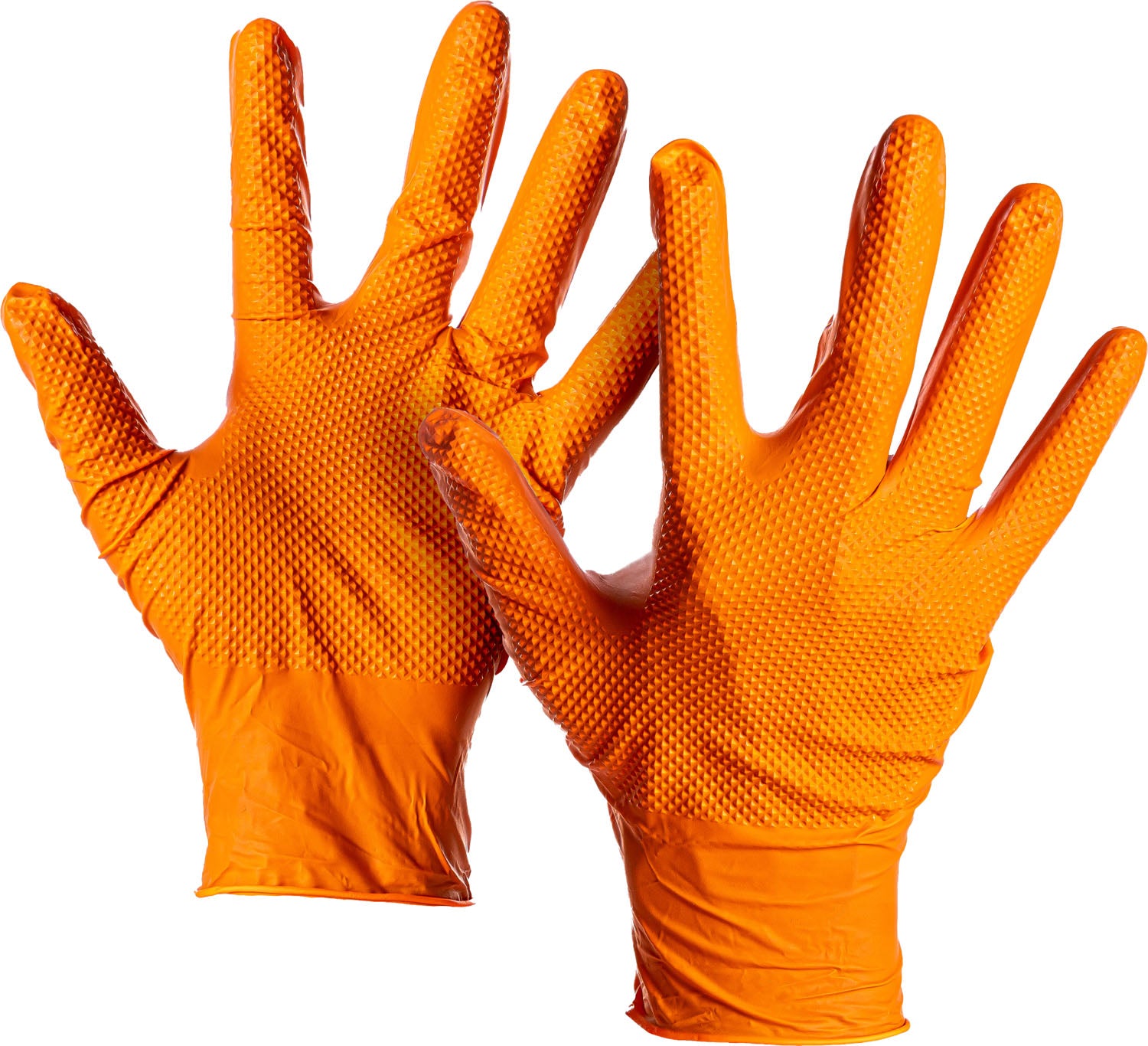 Ulith Nitril Einweghandschuhe M orange
