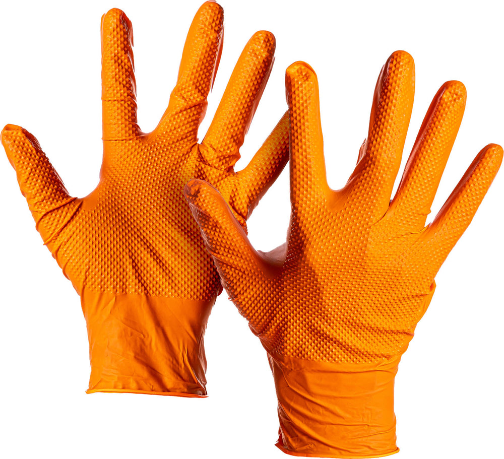 Ulith Nitril Einweghandschuhe M orange
