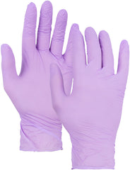 Ulith Nitril Einweghandschuhe L violett