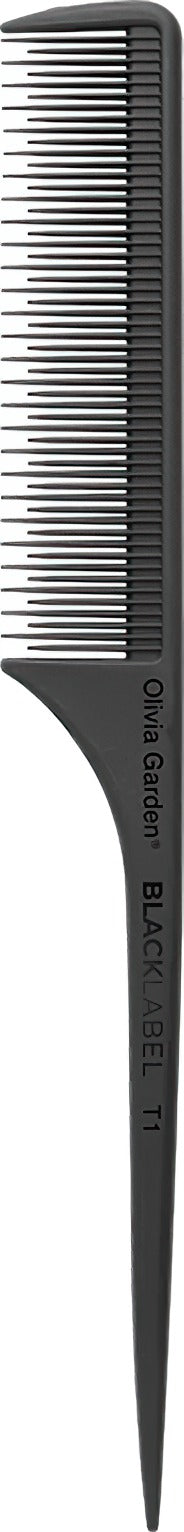 Olivia Garden Black Label Stielkamm