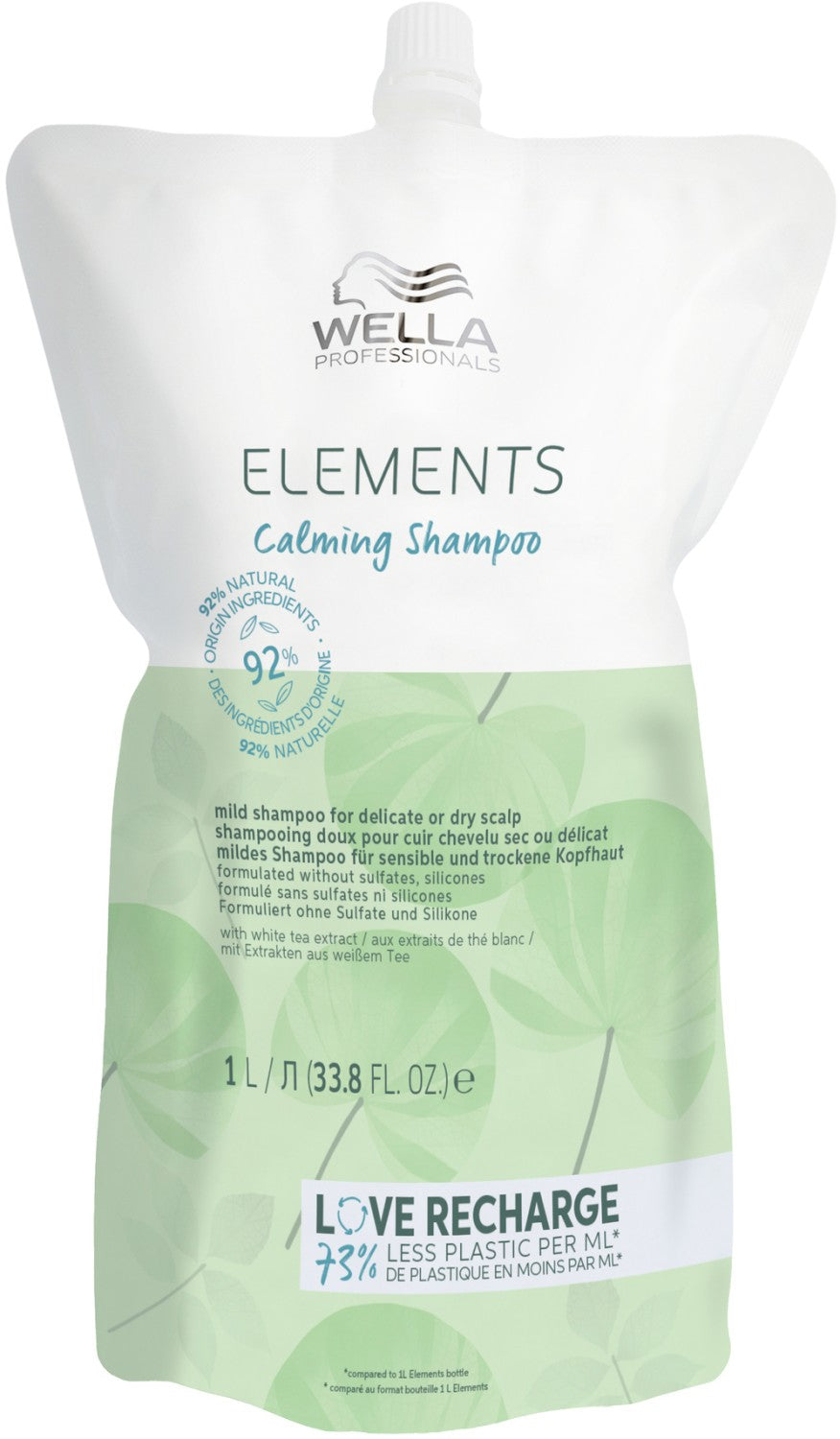 Wella Elements Calming Shampoo Nachfüllpack 1000 ml