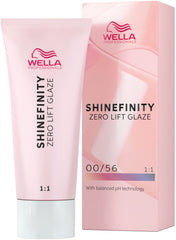 Wella Shinefinity Zero Lift Glazes 00/56 Rosé Booster / SKU CT-2916-0056