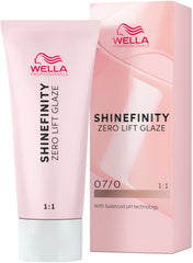 Wella Shinefinity Zero Lift Glazes 07/0 Natural Oatmilk / SKU CT-2916-070