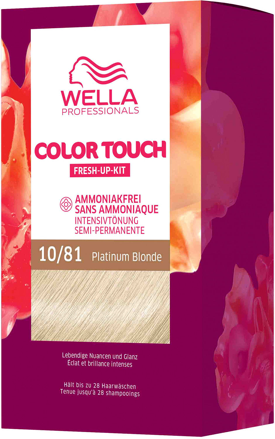 Wella Color Touch Fresh-Up-Kit 10/81 Platinum Blonde 130 ml / SKU CT-3488-1081