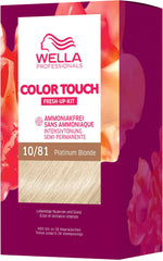 Wella Color Touch Fresh-Up-Kit 10/81 Platinum Blonde 130 ml / SKU CT-3488-1081