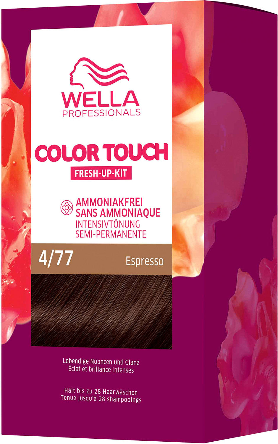 Wella Color Touch Fresh-Up-Kit 4/77 Espresso 130 ml / SKU CT-3488-477