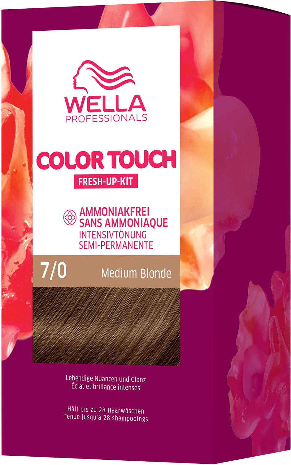 Wella Color Touch Fresh-Up-Kit 7/0 Medium Blonde 130 ml / SKU CT-3488-70