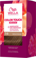 Wella Color Touch Fresh-Up-Kit 7/0 Medium Blonde 130 ml / SKU CT-3488-70
