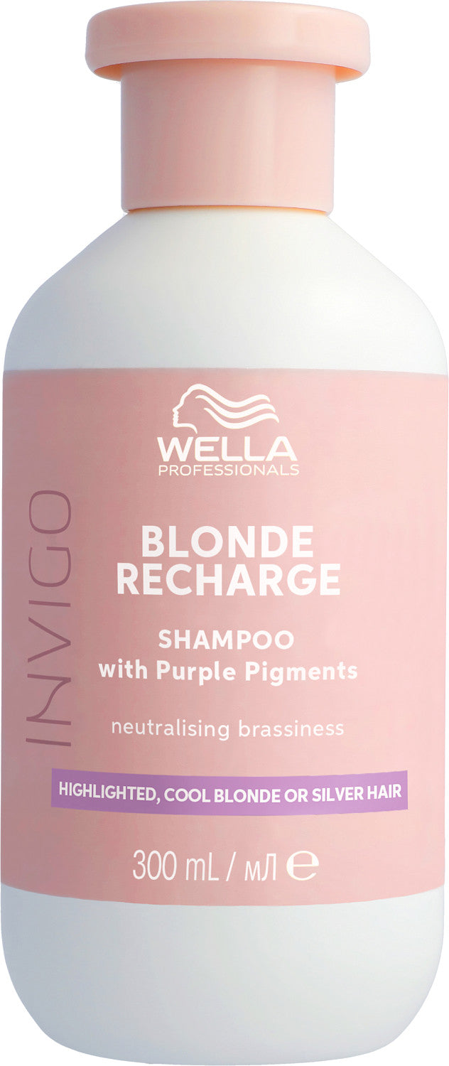 Wella Invigo Blonde Recharge Shampoo 300 ml