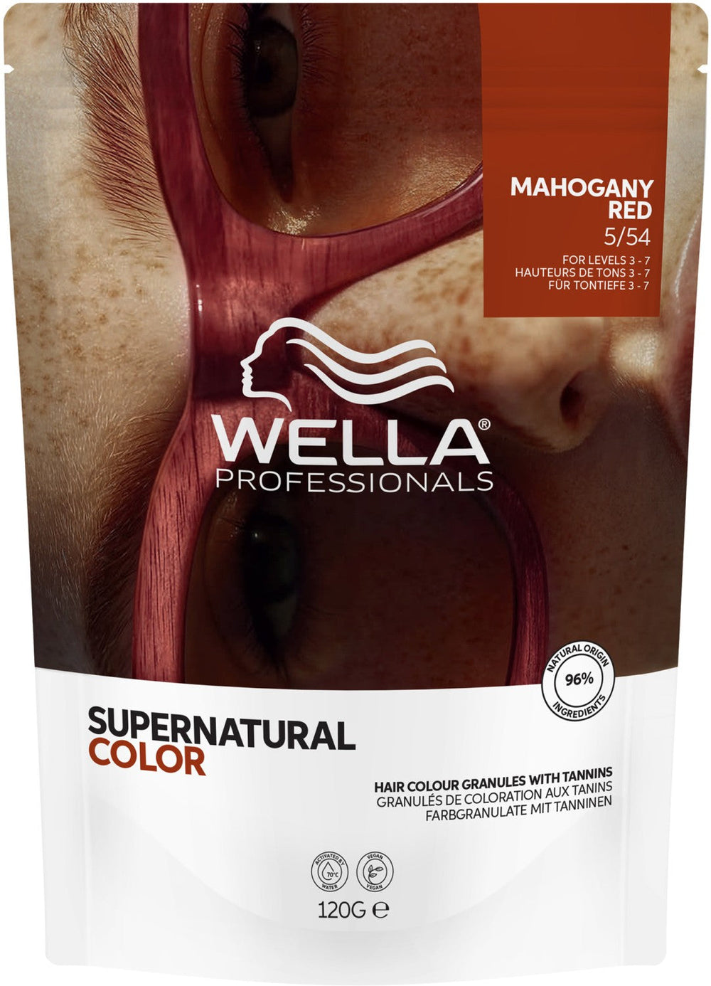 Wella Supernatural 5/54 Mahogany Red / SKU CT-4643-554