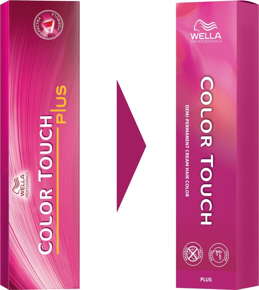 Wella Color Touch Plus 88 07 Hellblond Intensiv Natur Braun