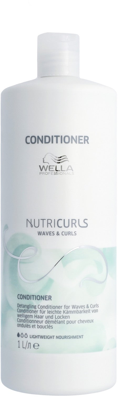 Wella Nutricurls Detangling Conditioner 1000 ml