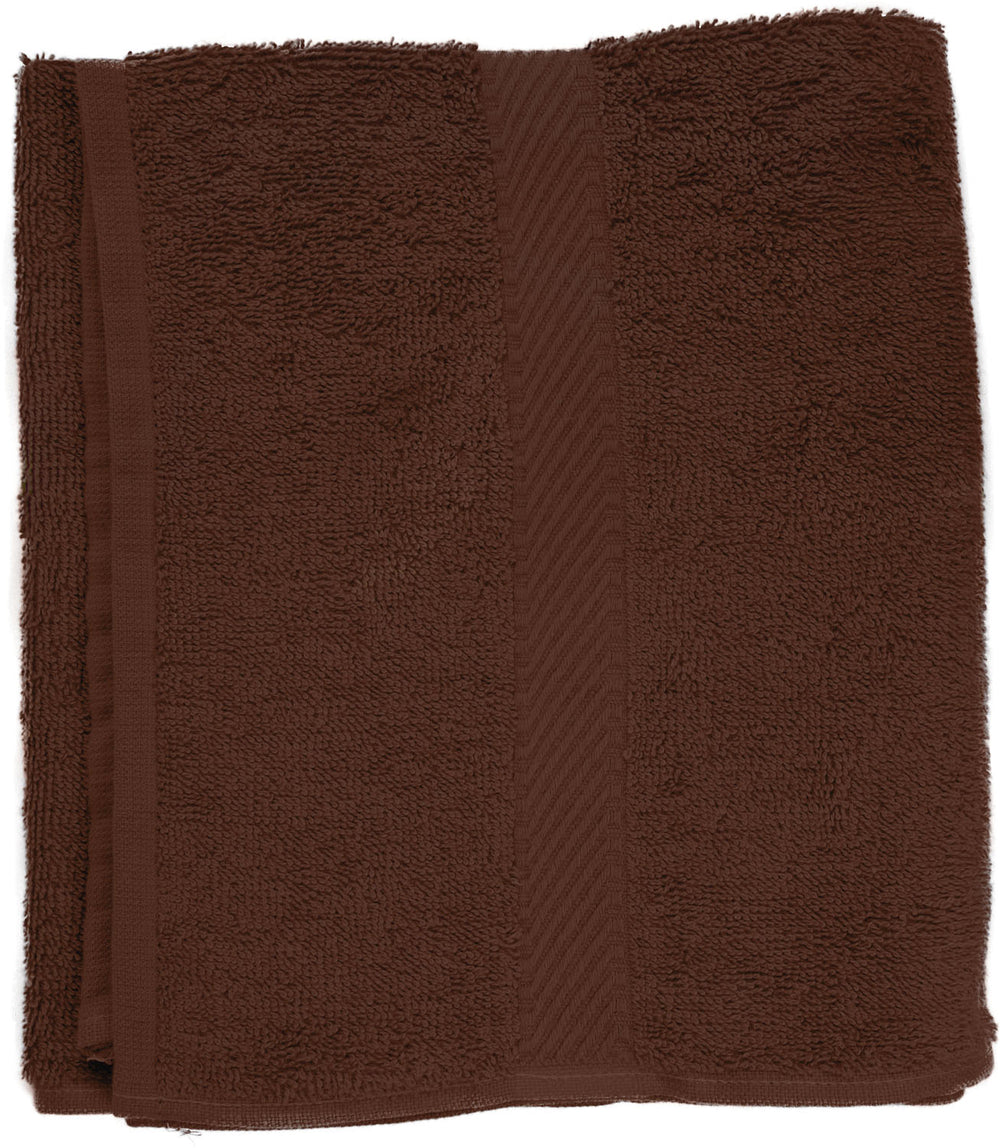 Le Coiffeur Walk Frottiertuch Dunkelbraun 50x90 cm