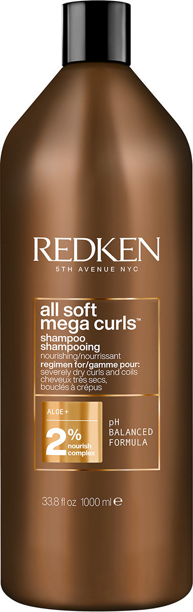 Redken All Soft Mega Curls Shampoo 1000 ml