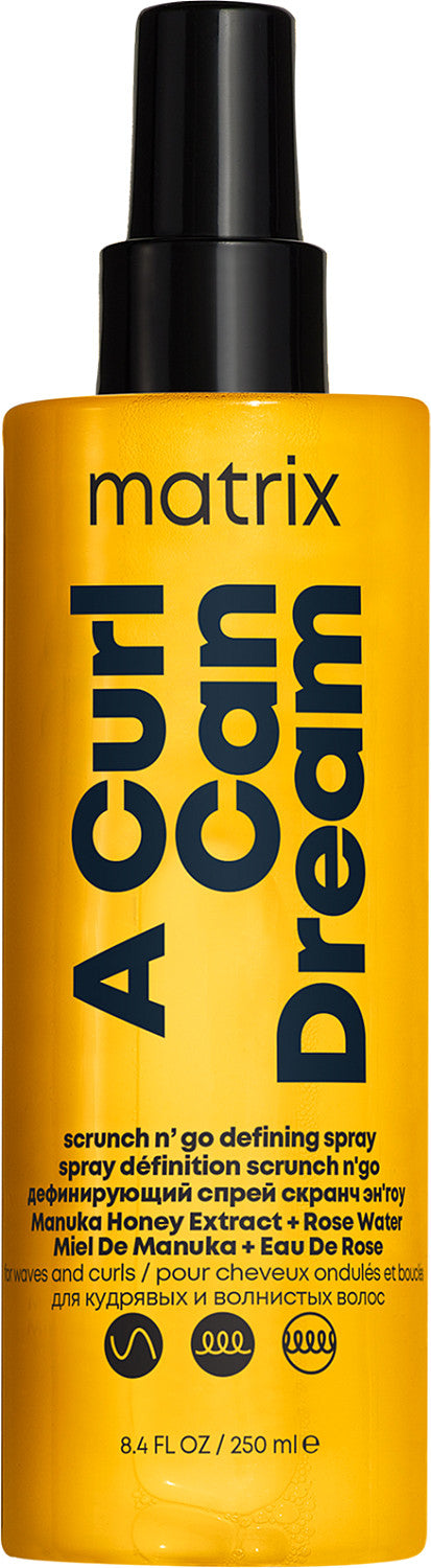 Matrix A Curl Can Dream Scrunch N' Go Leave In Spray 250 ml