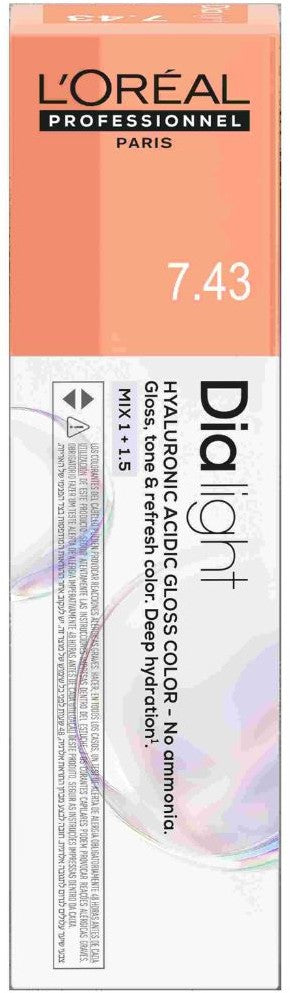 Loreal Dialight 8.43 Hellblond Kupfer Gold