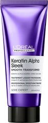 Loreal Keratin Alpha Sleek Smooth Transformer Treatment 200 ml