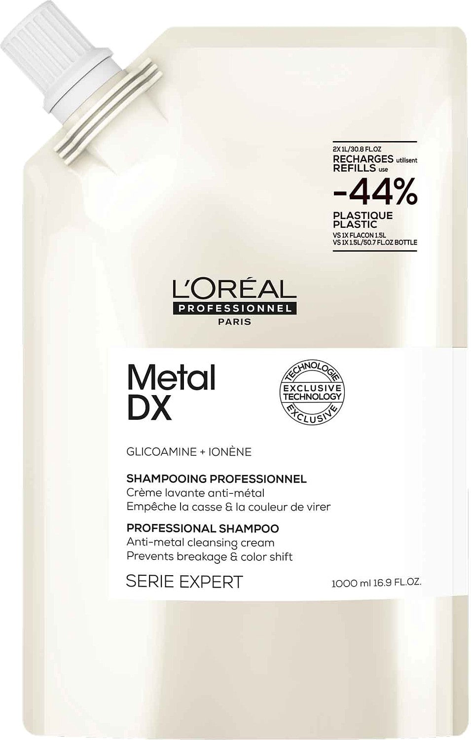 Loreal Metal DX Shampoo Refill 1000 ml