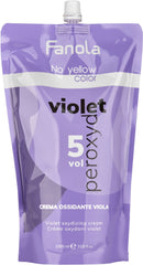 Fanola No Yellow Color Creme Oxidant Violet 5 Vol 1 5 1000 ml